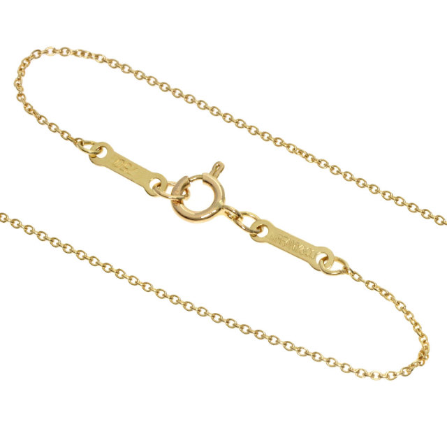 【最終値下】ティファニー N nイニシャル 18Kレターゴールドトップ Tiffany & Co. - Tiffany&Co. ティファニー ネックレス レター