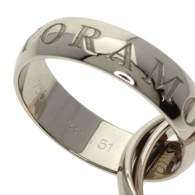 カルティエトリニティリング　WG限定使用　51 CARTIER カルティエ トリニティ 1998年 クリスマス限定 #51 リング