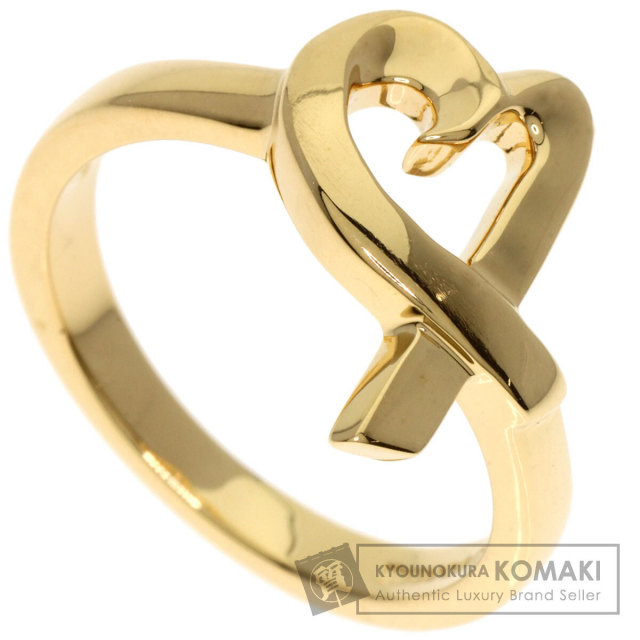TIFFANY&Co. ティファニー ラビングハート リング・指輪 K18