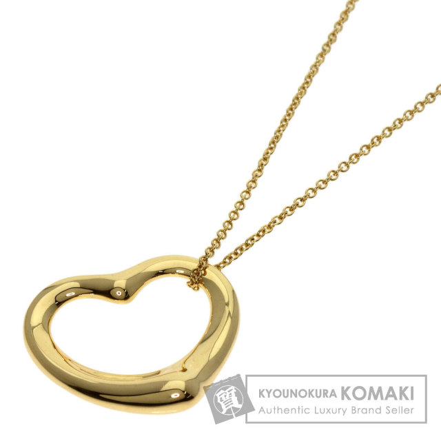 TIFFANY&Co. ティファニー オープンハート ネックレス K18