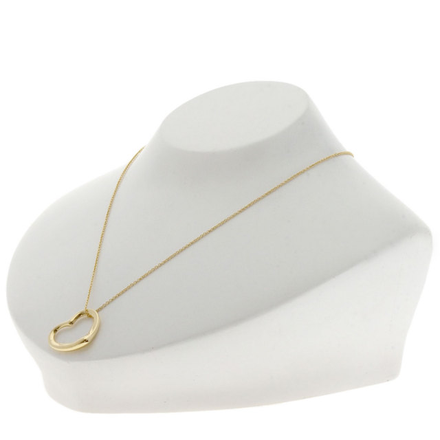 TIFFANY&Co. ティファニー オープンハート ネックレス K18