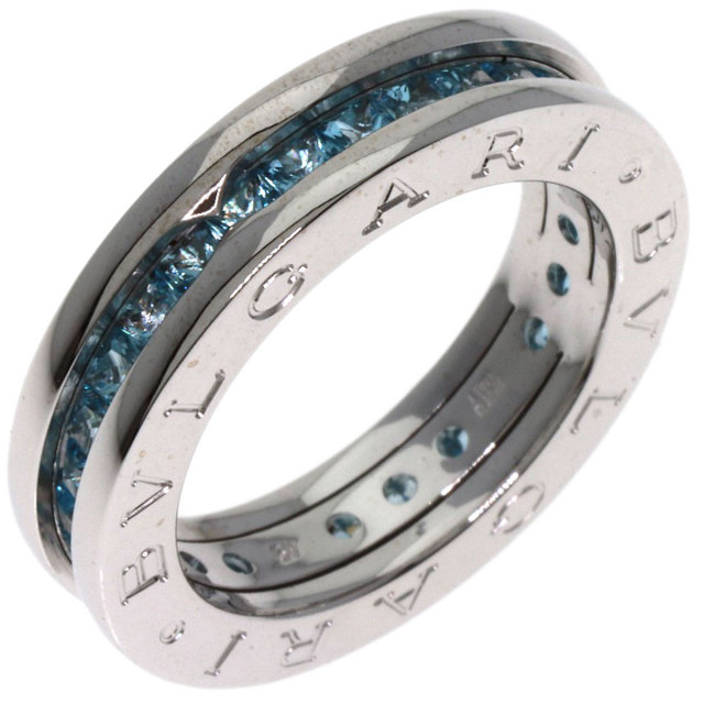 美品ブルガリBVLGARI ビーゼロワン B.zero1 リング シルバー ビー・ゼロワン ブルガリ 指輪 レディース ビー ゼロワン B