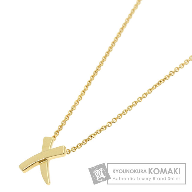TIFFANY&Co. ティファニー ビーン ワイヤー ネックレス K18