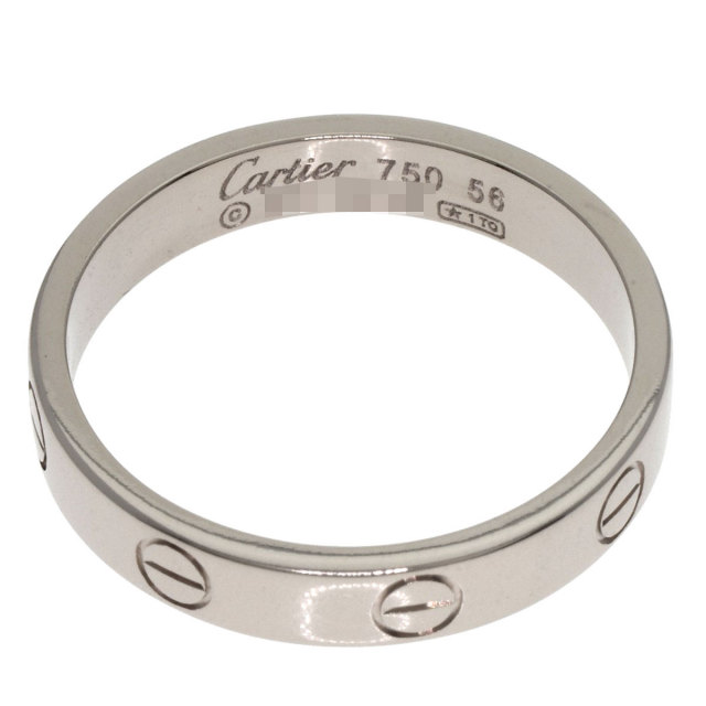 K18 カルティエ ラブリング サイズ　L 59 9g CARTIER カルティエ ミニ ラブリング #56 リング・指輪 K18