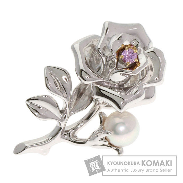 【MIKIMOTO】ミキモト パール 真珠 K18 0.01 刻印 ピンブローチ 楽天市場】ミキモト MIKIMOTO ピンブローチ カーネーション