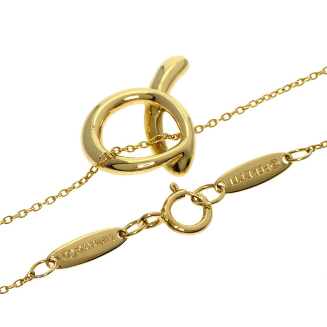 美品♡ティファニー エルサ・ペレッティ レター d ペンダントネックレス 925 TIFFANY&Co. ［銀座店］TIFFANY&Co. ティファニー エルサ