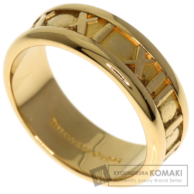 TIFFANY&Co. ティファニー アトラス リング・指輪 K18イエロー