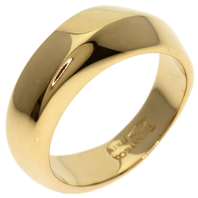 TIFFANY&Co. ティファニー ナイフエッジ リング・指輪 K18イエロー