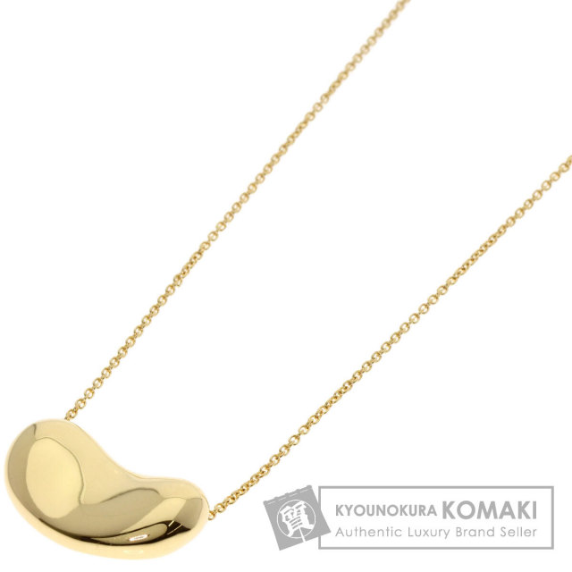 TIFFANY&Co. ティファニー ビーン ダイヤモンド ネックレス K18
