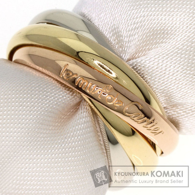 CARTIER カルティエ トリニティ 5連 #49 リング・指輪 K18