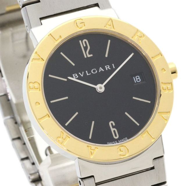BVLGARI BB33SGD 腕時計 ブルガリ ブルガリブルガリ BB33SGD ブラック ユニセックス 時計