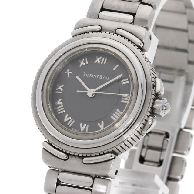 TIFFANY&Co. ティファニー L0810 インタリオ 腕時計 ステンレス  