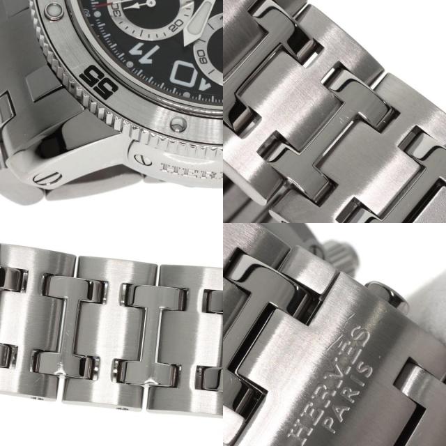 エルメス 腕時計 クリッパー メカニカル ダイバー クロノグラフ