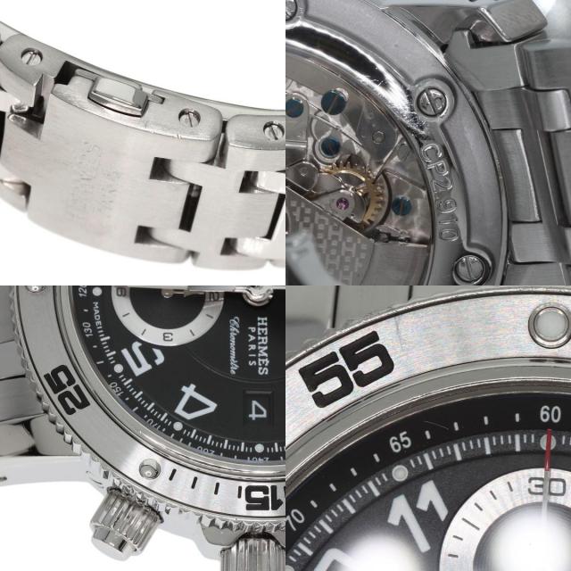 エルメス 腕時計 クリッパー メカニカル ダイバー クロノグラフ