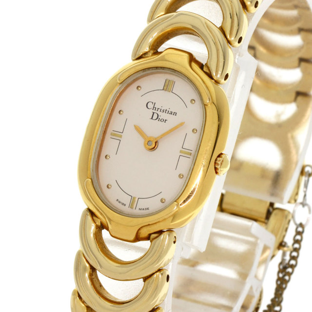 クリスチャンディオール　時計　3024 オーパル　ゴールド　付属品なし　稼働品 クリスチャンディオール 時計 3024 オーパル ゴールド 付属品なし 稼働