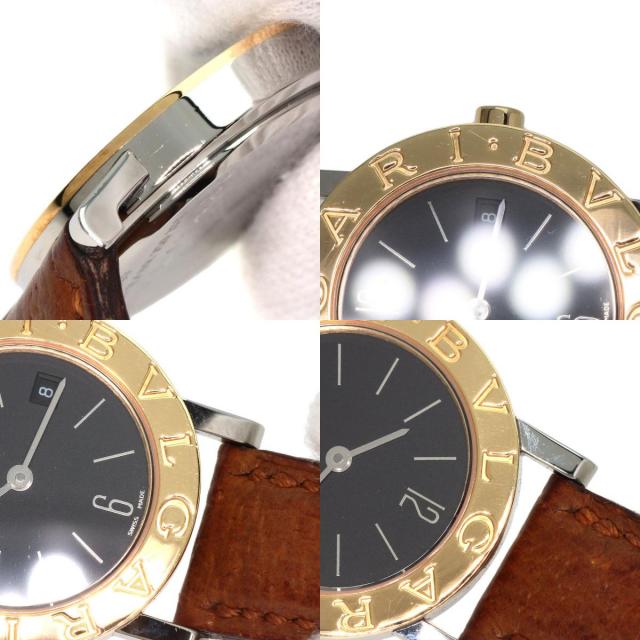 ブルガリブルガリBB26SGLD K18革バンド