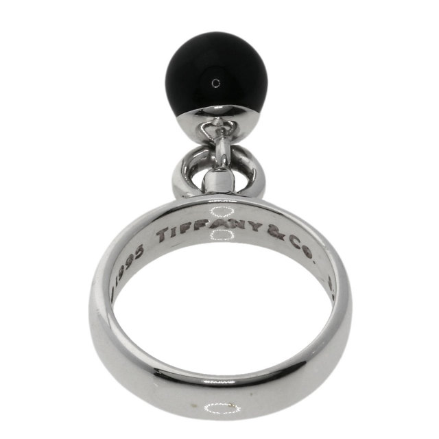 TIFFANY&Co. ティファニー ボール ダンクル オニキス リング