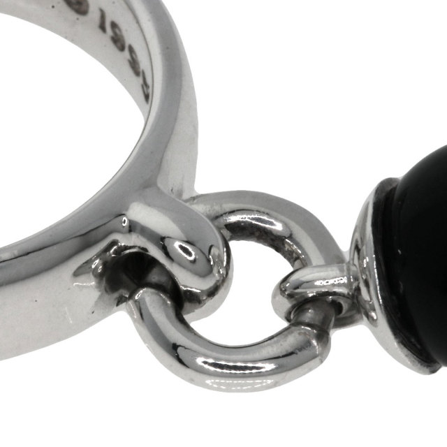 TIFFANY&Co. ティファニー ボール ダンクル オニキス リング・指輪