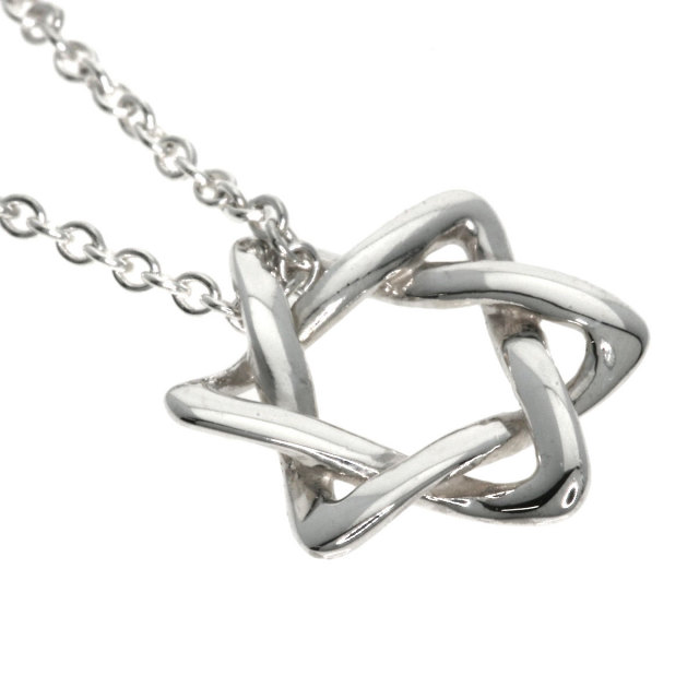 【サイズ交換ＯＫ】 TIFFANY&Co. ティファニー ネックレス スターオブダビデ アクセサリー