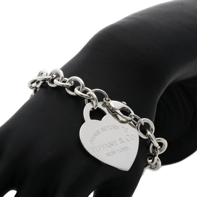 TIFFANY　ラージリターントゥハートブレスレット　925　　中古品 中古・古着通販】TIFFANY & Co. (ティファニー) リターン