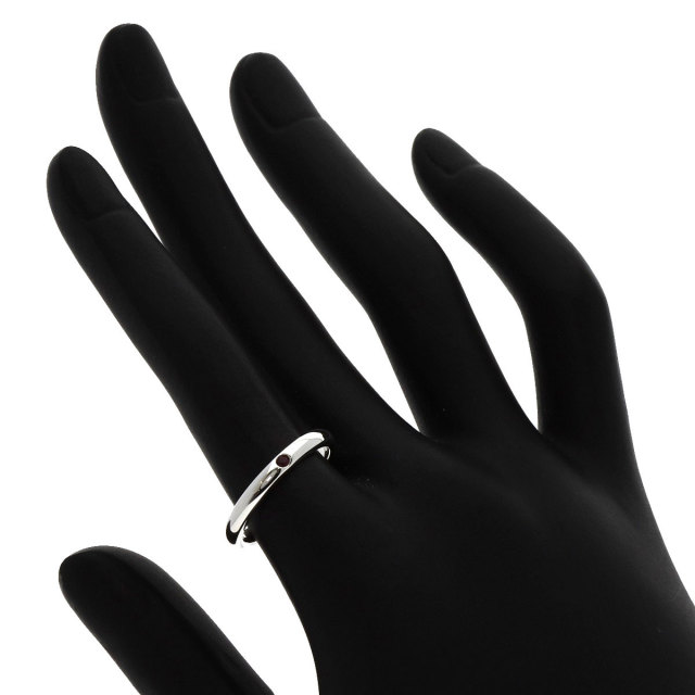 TIFFANY&Co. ティファニー スタッキングバンド ルビー リング