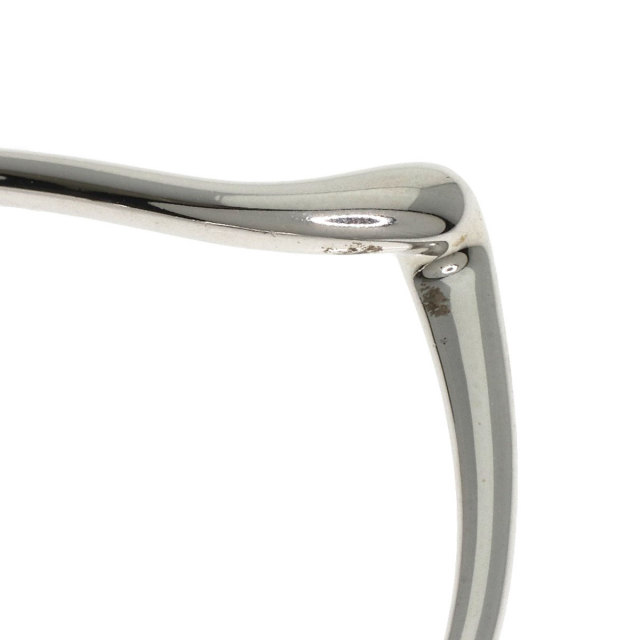 TIFFANY&Co. ティファニー オープンハート フープ ピアス シルバー