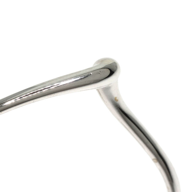 TIFFANY&Co. ティファニー オープンハート フープ ピアス シルバー