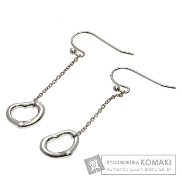 TIFFANY&Co. ティファニー オープンハート ドロップ ピアス
