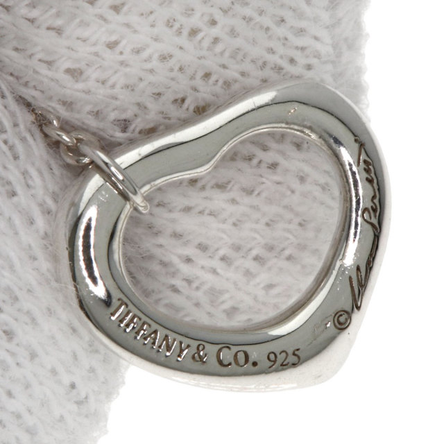 TIFFANY&Co. ティファニー オープンハート ドロップ ピアス