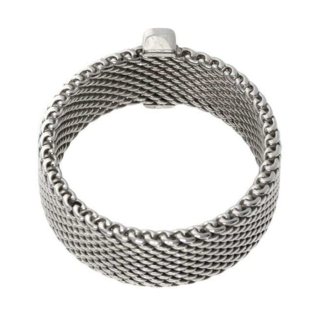 オ*カ様 TIFFANY&Co. ティファニー　ダイヤモンド　リング　美品♡ TIFFANY&Co. ティファニー サマセットメッシュ ダイヤモンド