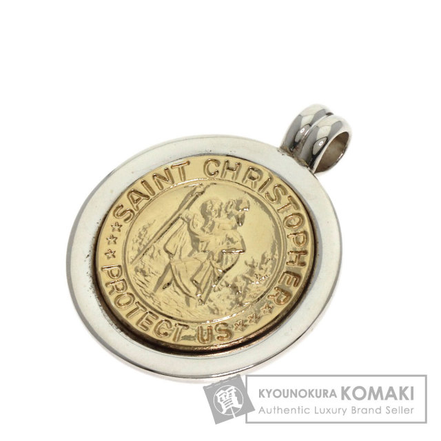 【超美品】ティファニー セントクリストファー ペンダント　トップのみ TIFFANY&Co. ティファニー セントクリストファー ペンダントトップ