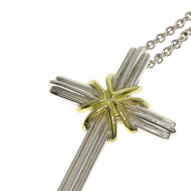 TIFFANY&Co. ティファニー シグネチャークロス ネックレス シルバー