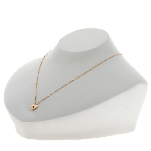 TIFFANY&Co. ティファニー ハート ロック ネックレス K18ピンク