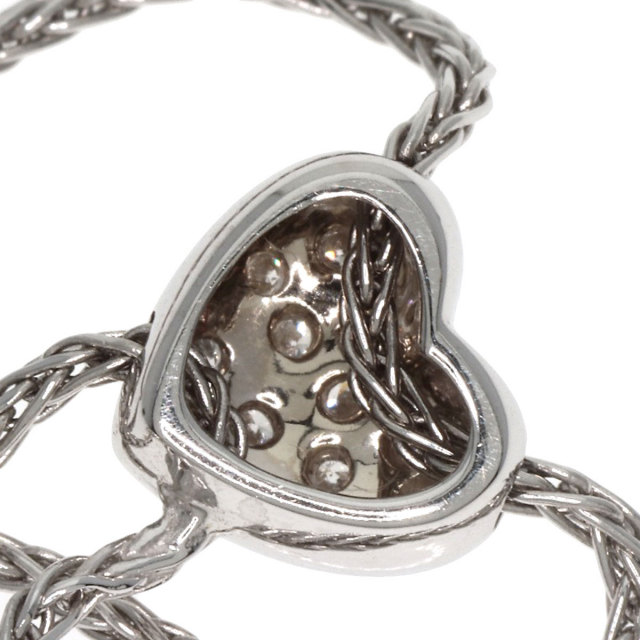 ダミアーニ ネックレス ハート パヴェダイヤモンド