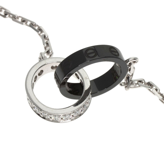 CARTIER カルティエ ベビーラブ ダイヤモンド ネックレス K18