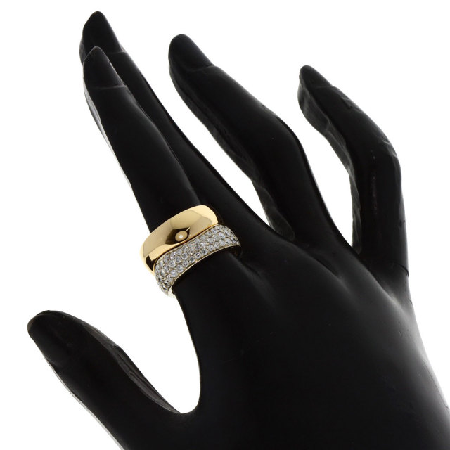 CARTIER カルティエ ラブミー LM パヴェ ダイヤモンド #52 リング