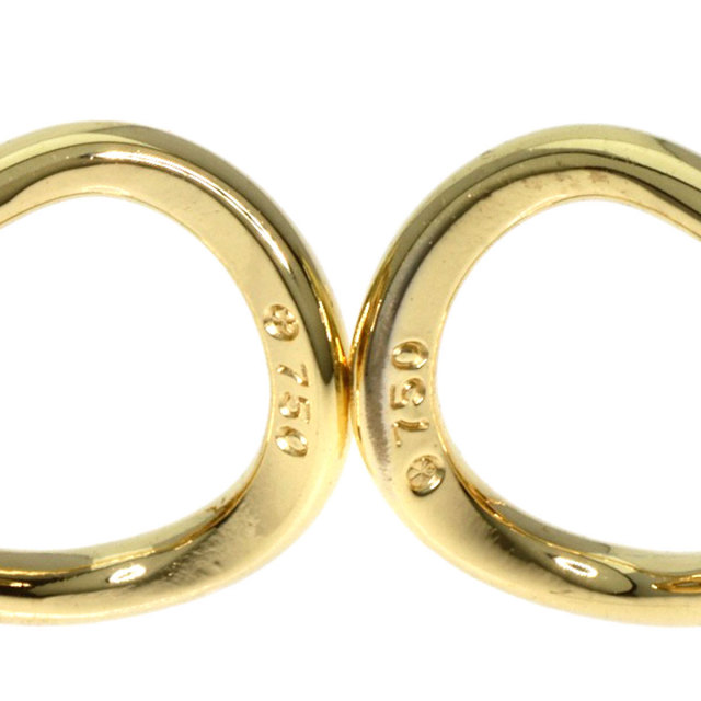 TIFFANY&Co. ティファニー ドッツ ダイヤモンド ピアス K18イエロー 
