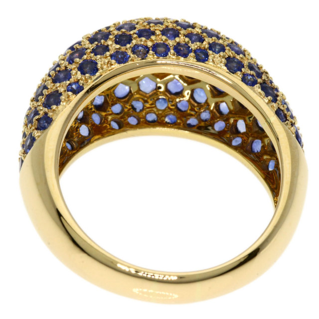 k18サファイアダイヤモンドリング k18サファイアダイヤモンドリング 18金 サファイア ダイヤモンド