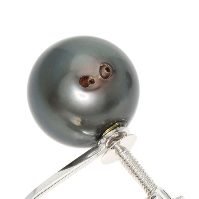 セレクトジュエリー イヤリング 黒蝶パール 真珠