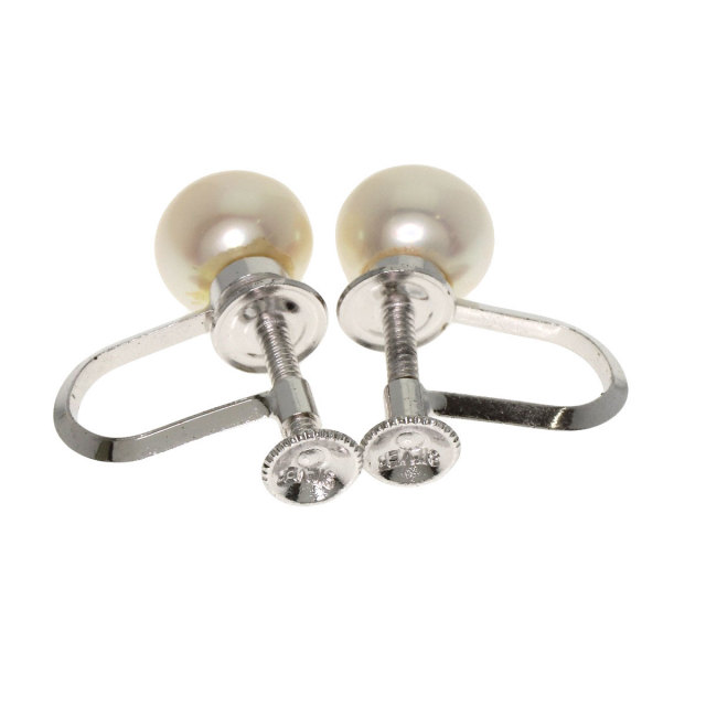 セレクトジュエリー ネックレス 淡水パール 真珠  イヤリング 2点セット