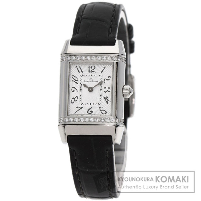 ジャガー・ルクルト 腕時計 レベルソ レディ ダイヤモンド