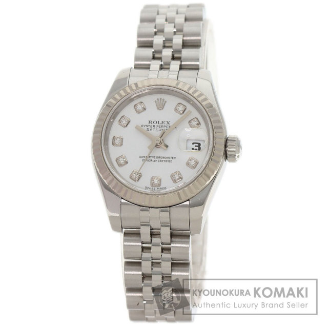 ROLEX ロレックス 69173G デイトジャスト 10P ダイヤモンド