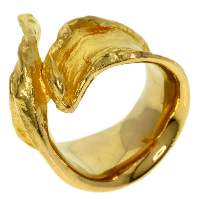 カメオデザインリング 925 ゴールド リング K18 カメオ 指輪 18金 イエローゴールド シェルカメオ