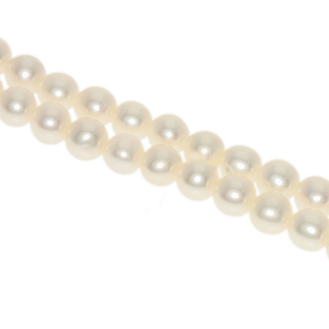 MIKIMOTO ミキモト ベビーパール 真珠 珊瑚 サンゴ ネックレス K18 