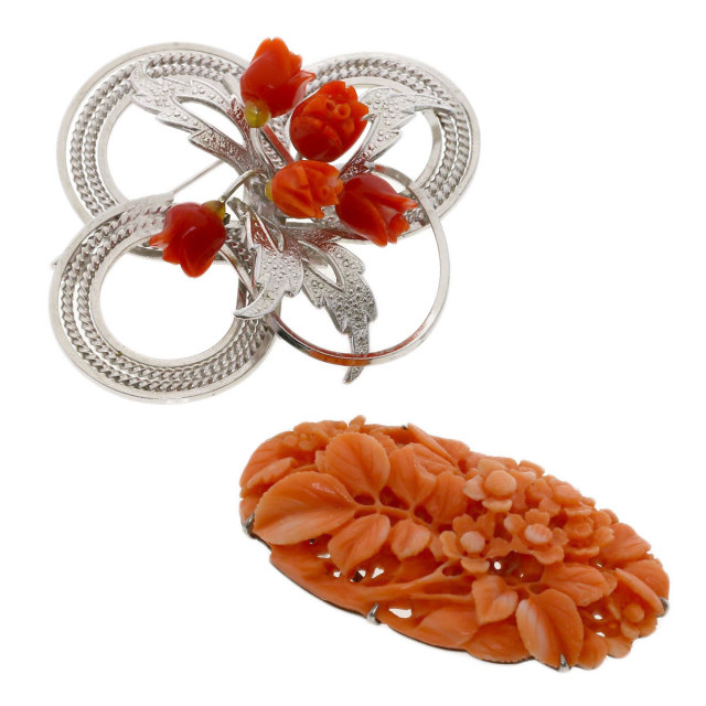 X18 珊瑚　サンゴ　穴空き　球体 X18 珊瑚 サンゴ 穴空き 球体