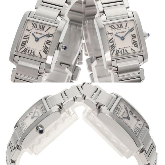 カルティエ 腕時計 タンクフランセーズ M
