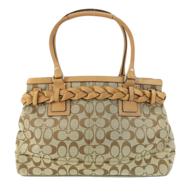 COACH コーチ F13068 シグネチャー トートバッグ キャンバス  