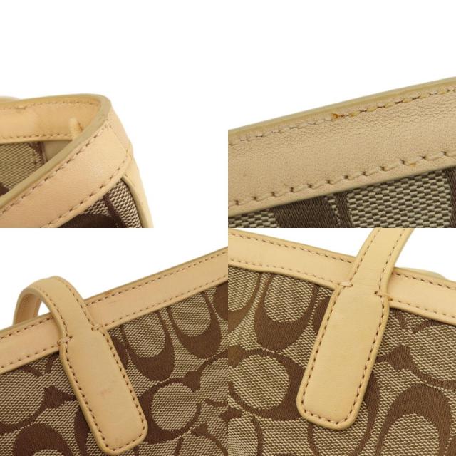 COACH コーチ 23465 シグネチャー トートバッグ キャンバス レディース