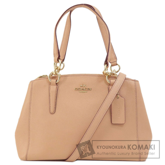 COACH コーチ F57523 2WAY ハンドバッグ レザー レディース