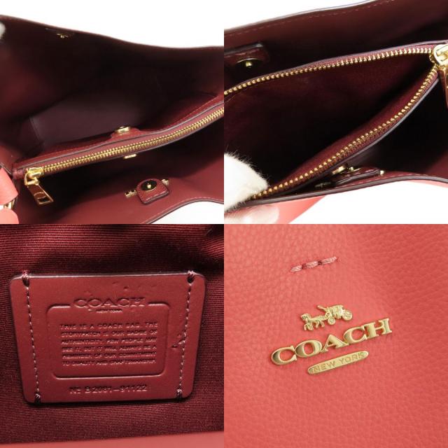 COACH コーチ 91122 2WAY ハンドバッグ レザー レディース